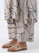 Diza Beige Printed Palazzos