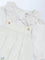 HOP Baby White Embroidered Cotton Pinafore and Top Set
