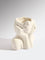 Westside Home White Ceramic Face Vase