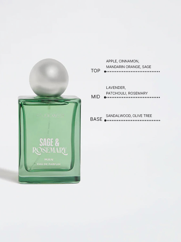 Studiowest Sage and Rosemary Eau de Parfum - 100 ml