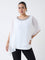 Gia White Embellished Top