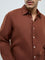 Ascot Rust Relaxed-Fit Linen Shirt