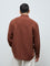 Ascot Rust Relaxed-Fit Linen Shirt