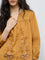 Bombay Paisley Yellow Embroidered Cotton Top
