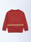 HOP Kids Boys Rust Pouch Detailed Cotton-Blend Sweatshirt