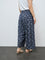 Diza Indigo Printed Ethnic Pants