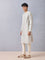 Embroidered Ivory Kurta