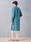 Embroidered Blue Kurta