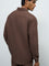 ETA Dark Brown Relaxed-Fit Cotton Shirt