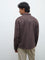 Ascot Dark Brown Relaxed-Fit Suede Jacket