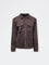 Ascot Dark Brown Relaxed-Fit Suede Jacket