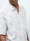 Ascot Off White Abstract Printed Relaxed-Fit Shirt