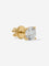 Classic Comet Solitaire Lab Diamond Stud Earring