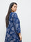 Diza Indigo Floral Printed Tunic