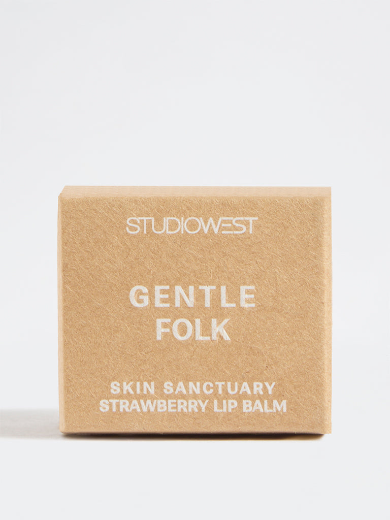Studiowest Gentle Folk Strawberry Lip Balm - 10 gm
