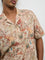 ETA Beige Printed Relaxed Fit Shirt