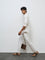 ETA Off-White Solid Relaxed-Fit Cotton-Blend Shirt