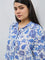 Gia Blue Floral Design Shirt