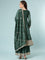 Green Silk Anarkali Set