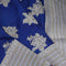 Navy Blue Banarasi Silk Saree With Floral Motifs