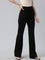 Black Roma Ponte Flared Pant
