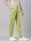 Women Solid Light Pista Comfort Fit Cotton Pants