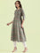 Cotton Floral Print Anarkali Kurta