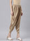 Women Solid Gold Viscose Harem Dhoti pants