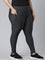 Silver Grey Nylon Stretch Training Tights