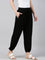 Women Solid Black Harem Pants