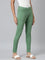 Women Solid Emerald Green Super Stretch Jeggings