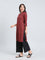 Cotton Paisley Buti Print Straight Kurta