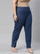 Women Solid Blue Denim Pencil Pants