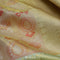 Gold Yellow Floral Jaal Kanjivaram Silk Saree