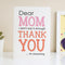 Thank You Mom Card
