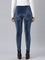 Navy Velour Leggings