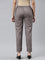 Women Solid Medium Grey Mid Rise Cotton Pants