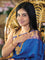 Pure kanjivaram silk saree royal blue with allover self emboss & zari buttas and zari woven border