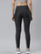Silver Grey Nylon Stretch Training Tights