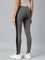 Women Antra Melange Cotton Side Stripe Active Leggings