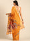 Mustard Kota Saree With Kalamkari Appliqué Work On Pallu