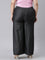 Women Solid Black Denims Wide Leg Pants