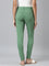 Women Solid Emerald Green Super Stretch Jeggings