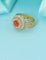 Designer Zirconia GJ polish Finger Ring