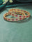Designer Zirconia Ruby Radiance Bangle