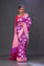 Fuchsia Purple Butta Banarasi Silk Saree