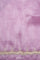 African Violet Crafted Tissue Saree