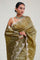 Mehendi Green Crafted Tissue Saree
