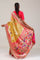 Gold Yellow Designer Tissue Saree With Paithani Border