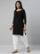 Women Solid White Cotton Salwar